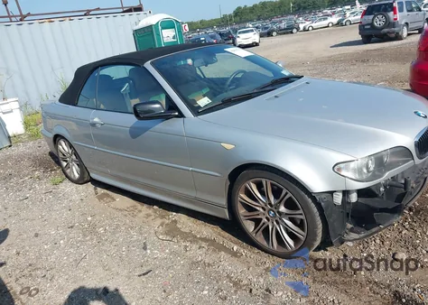 2005 BMW 330Ci из США, поврежденный, VIN WBABW53455PJ96919